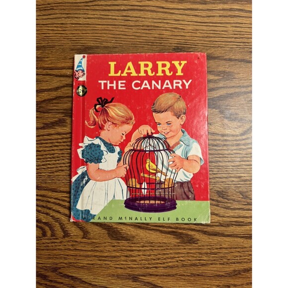 Larry The Canary A Rand‎ Mcnally Elf Book 1959 - Picture 1 of 3